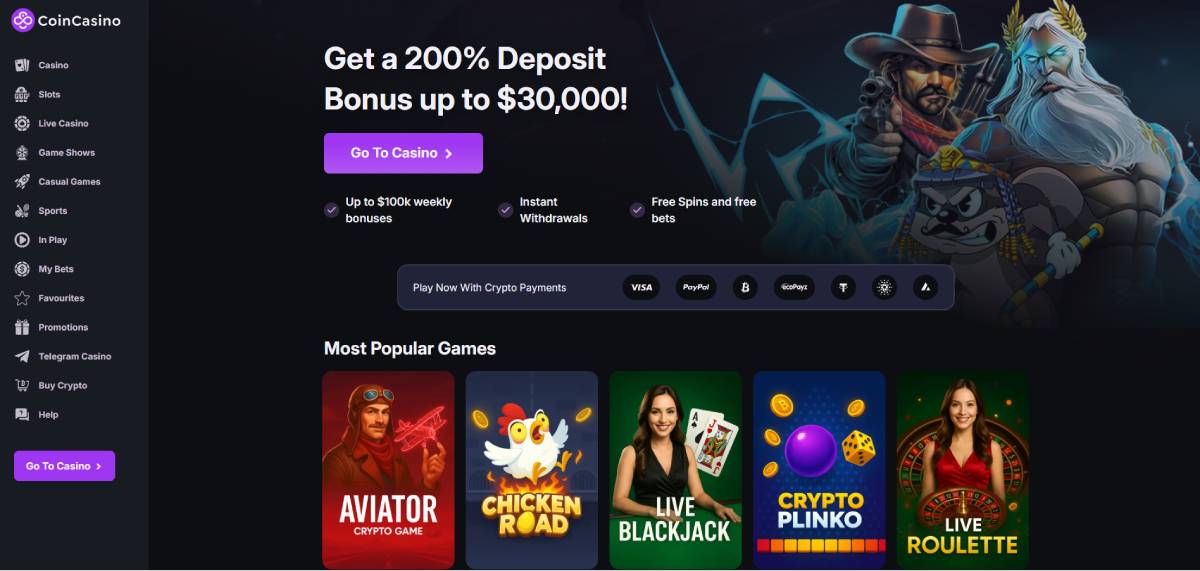 CoinCasino Home