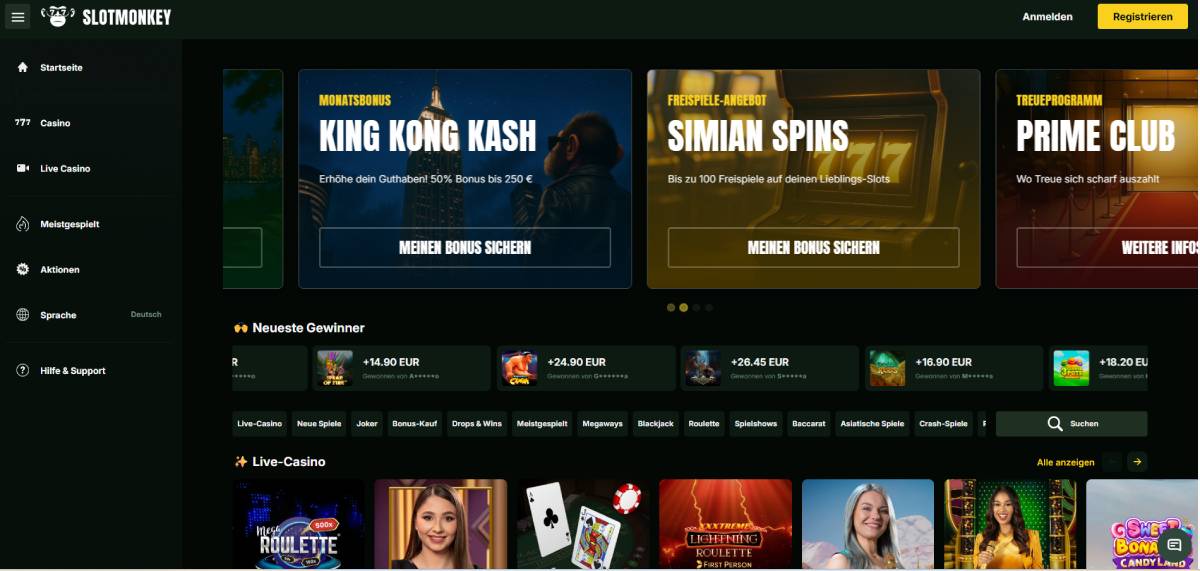 slotmonkey startseite